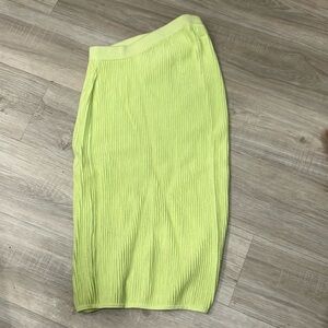 Lime Green Skirt size XS , fits S/M